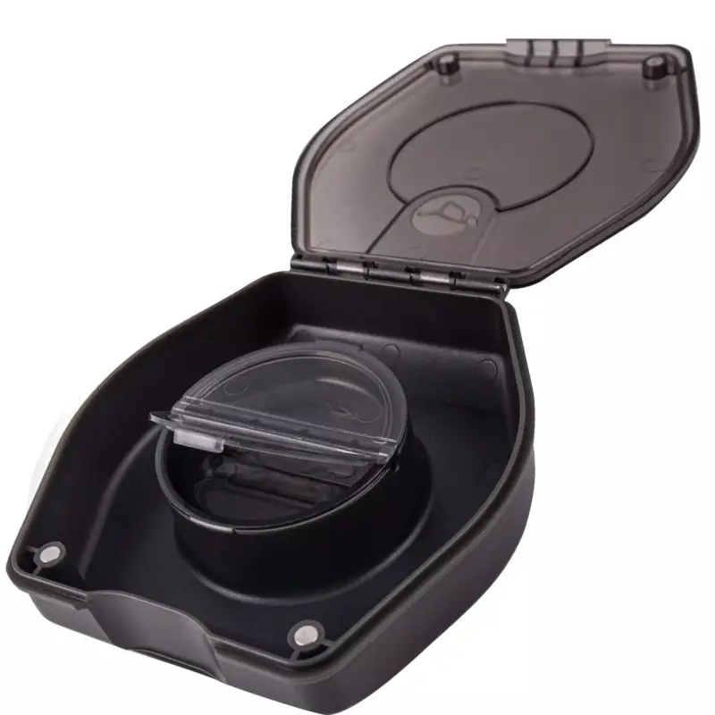 Ofertă Cutie Varnisuri/Tuburi Antitangle Korda Compact Tubing Box, 9x9x2cm