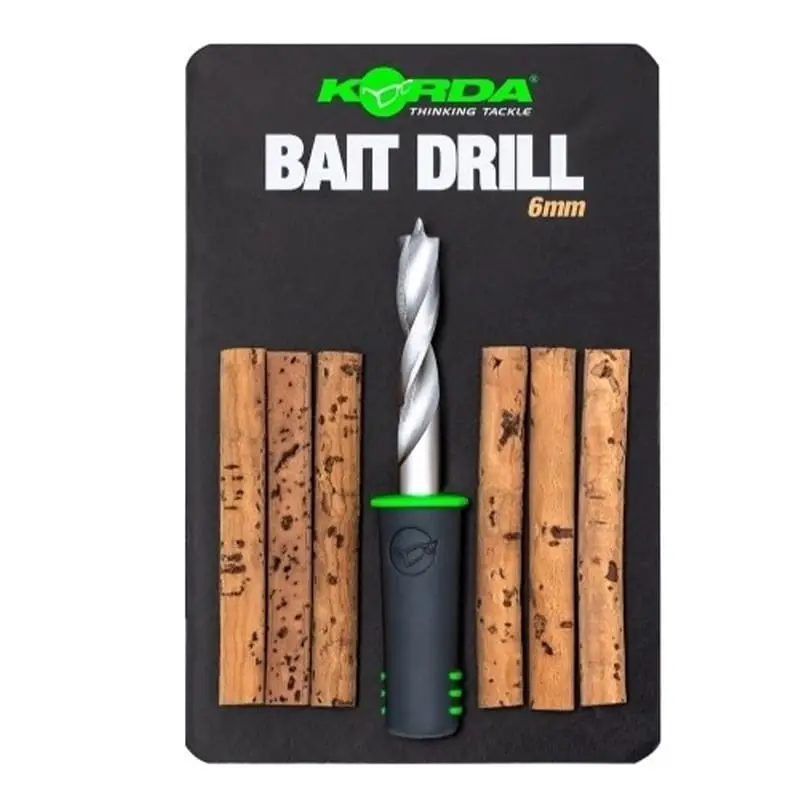 Set Burghiu si Batoane de Pluta Korda Bait Drill, 6mm Reducere de preț