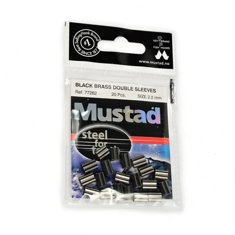Plată sigură Brida Dubla Mustad Neagra