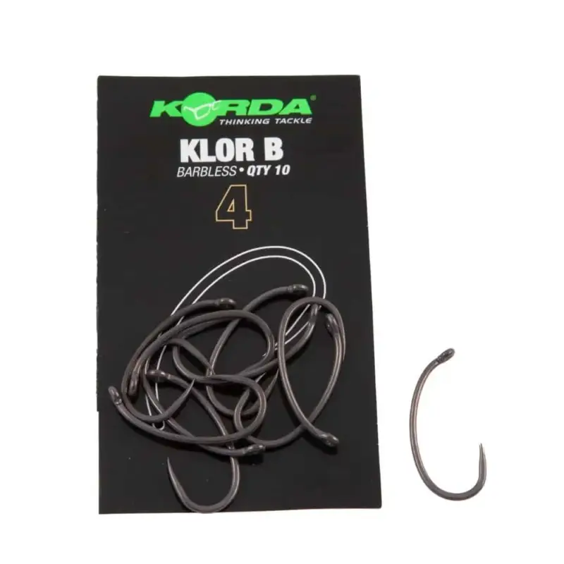Carlige Korda Klor Barbless, nr.4, 10buc Ieftin