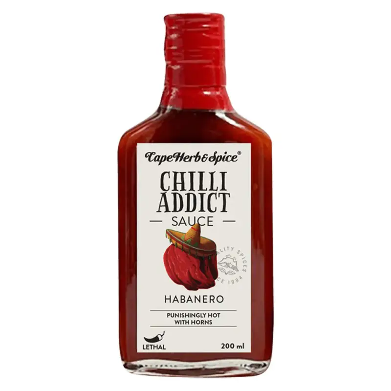 Livrare gratuită CHILLI ADDICT HABANERO SAUCE Sos