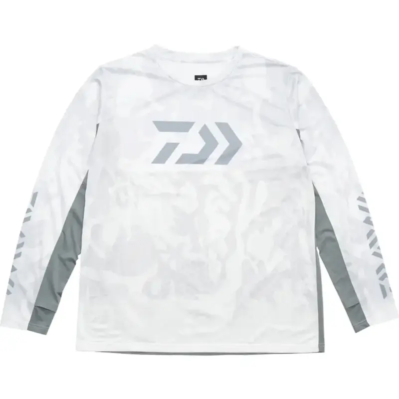 Bluza Daiwa Hex Jersey, White Disponibil imediat