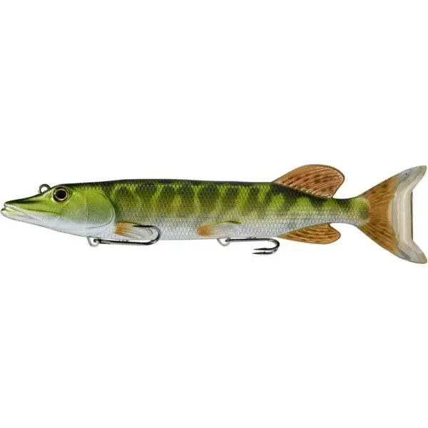 Swimbait LiveTarget Pike Juvenile, Metallic Green, 20cm, 90g, 3buc Ieftin