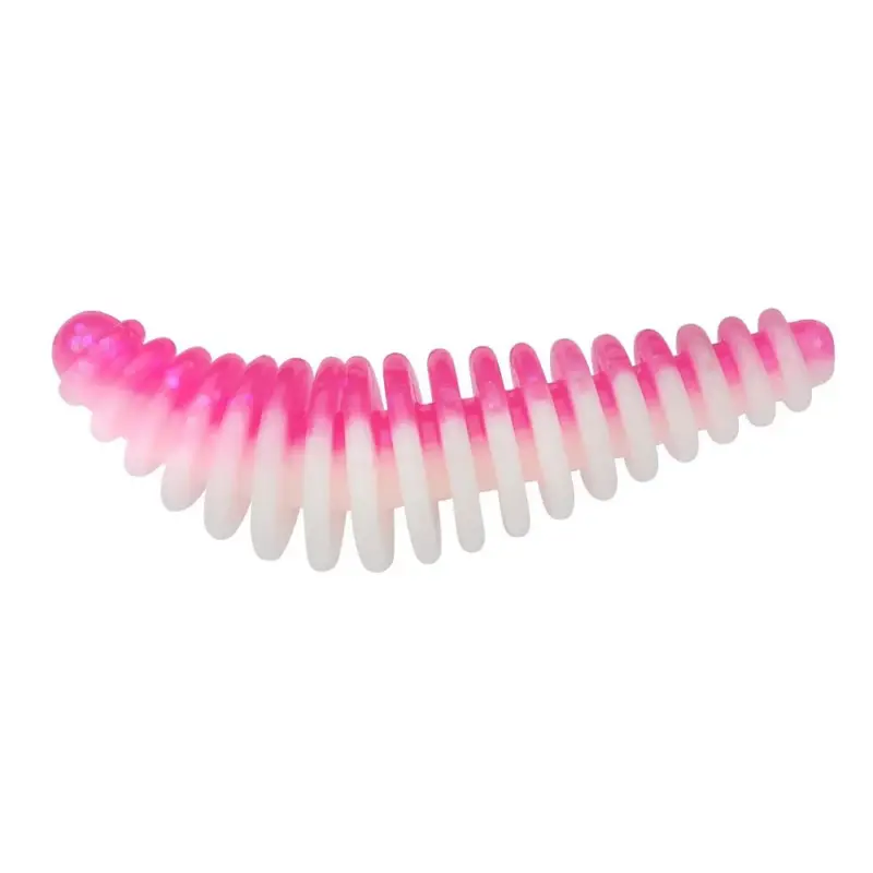 Larva Berkley PowerBait Power Pupa, Pink White, 4.5cm, 8buc Nu rata