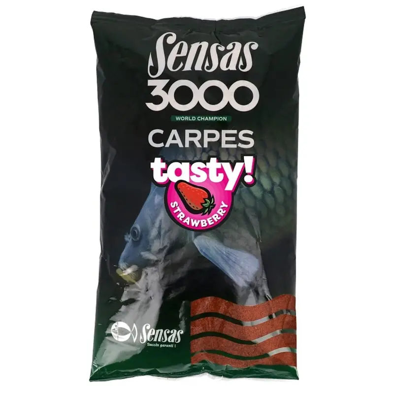 Nada Sensas 3000 Carp Tasty, Strawberry, 1kg Expediere rapidă
