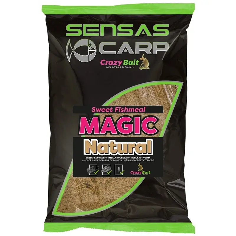 Nada Sensas UK Big Bag Sweet Fishmeal Magic Natural, 2kg Cumpărături sigure