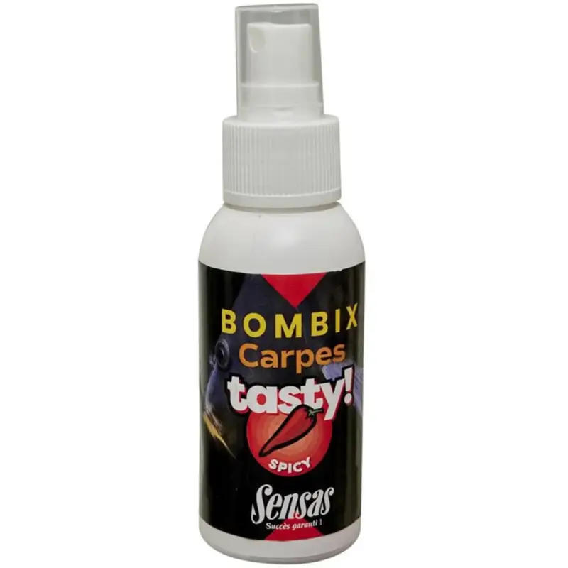 Atractant spray Sensas Bombix Carp Tasty, Spicy, 75ml Calitate înaltă