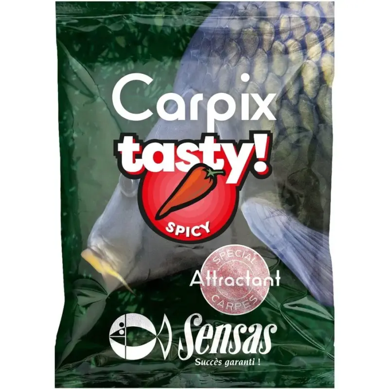 Ofertă de sezon Aditiv Sensas Carp Tasty, Spicy, 300g