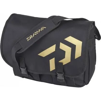 Cel mai bun preț Geanta de Umar Daiwa Taille M, Black/Gold, 33x45x17cm