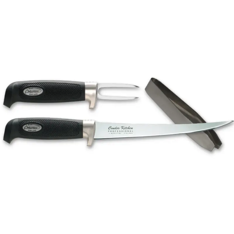 Chilipir Set Marttiini Fisherman’s Condor Kitchen Professional, Cutit Filetat + Furculita + Gift Box