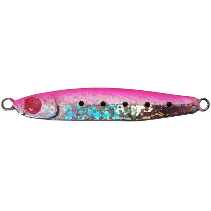 Retur gratuit Pilker Mustad Mezashi Casting Jig, Pink Sardine, 6cm, 15g