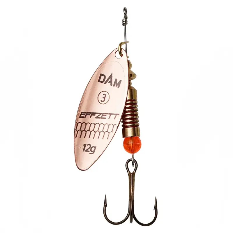 Lingurita Dam Predator Spinner, Copper, nr.1, 4g Plată sigură