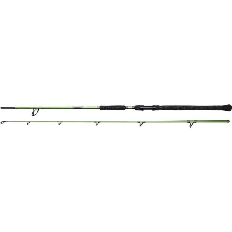 Livrare expres Lanseta Madcat Green Deluxe, 2seg, 3.20m, 150-300g