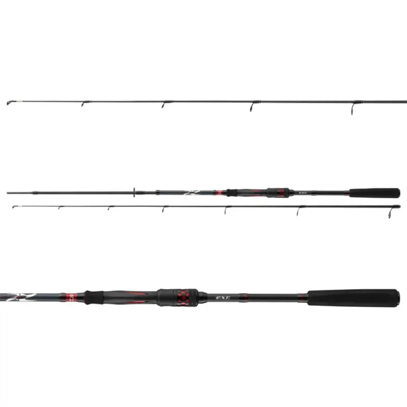 Lanseta Daiwa Ninja EXT Spin, 3seg, 2.45m, 15-50g Popular