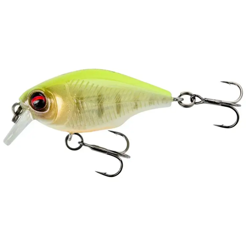Vobler Savage Gear Petit Gravity Crank, Fluo Yellow Tiger, 4cm, 4.3g Expediere rapidă