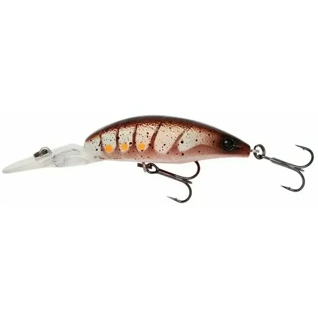 Calitate înaltă Vobler Savage Gear 3D Shrimp Twitch DR, Brown, 5.2cm, 6.4g