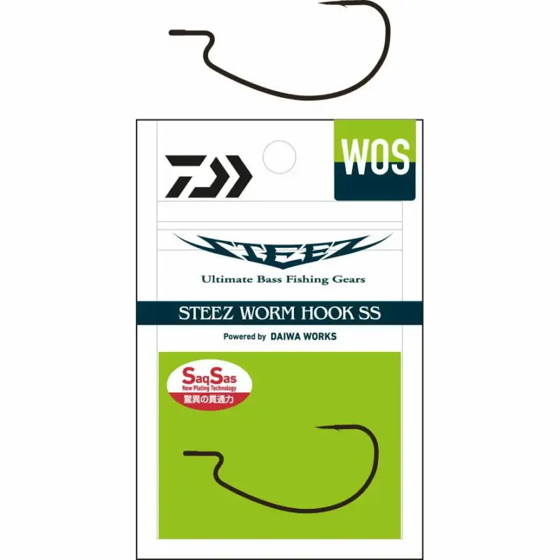 Carlige Daiwa Steez Worm, nr.1/0, 9buc Cumpărături sigure