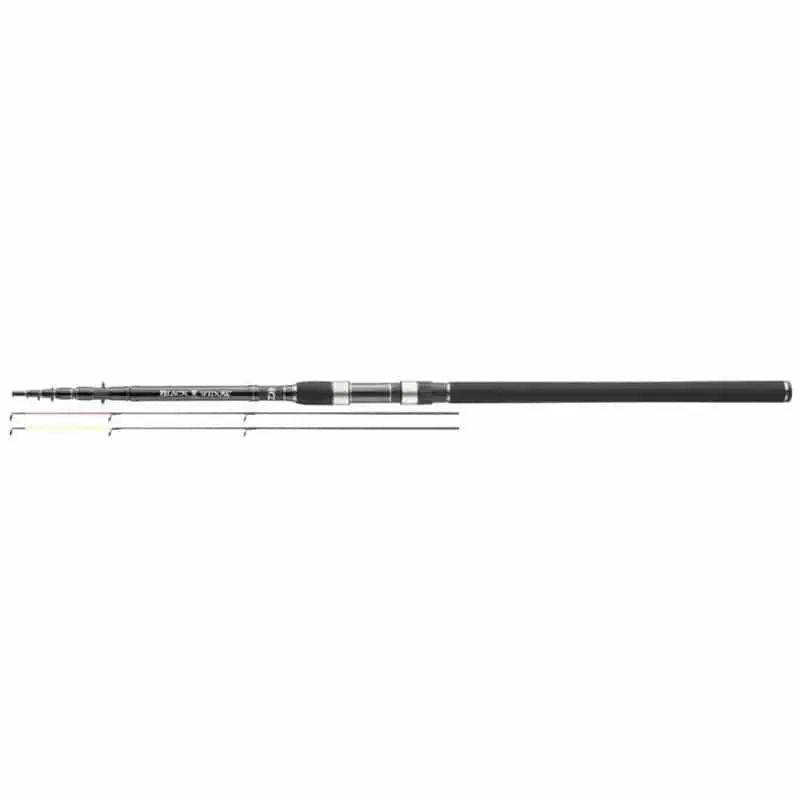Lanseta Telescopica Daiwa Black Widow Feeder, 6+2seg, 3.30m, 100g Ofertă limitată