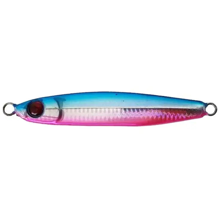 Pilker Mustad Mezashi Casting Jig, UV Blue Pink, 6cm, 15g Promoție