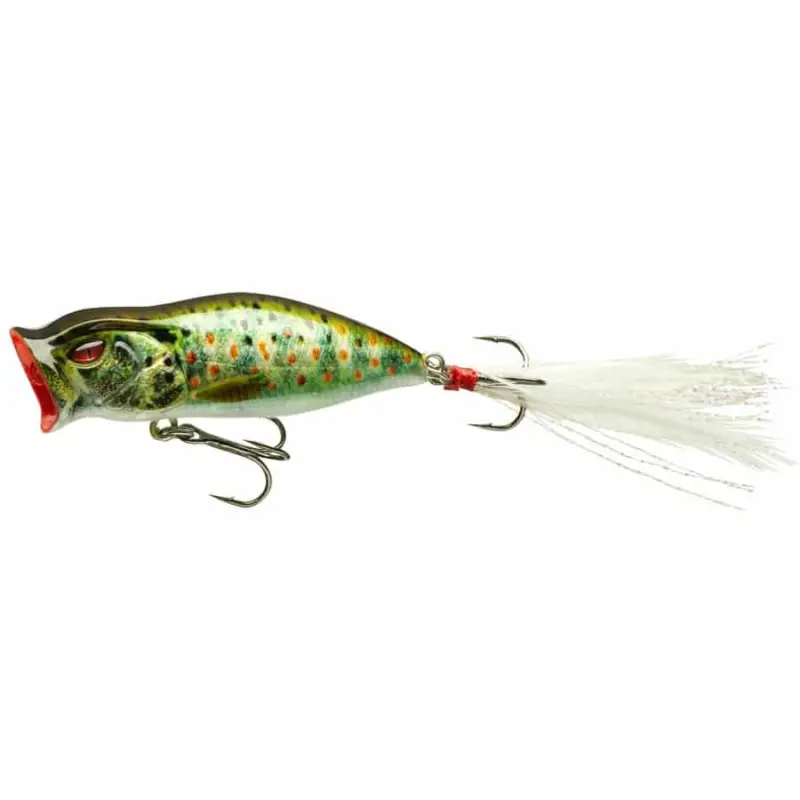 Mai ieftin Vobler Daiwa Prorex Mini Popper Floating, Live Brown Trout