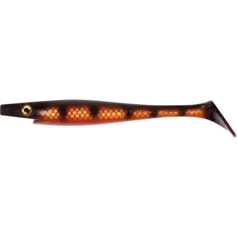 Shad Strike Pro Pig Shad Jr, Black Okoboji Perch, 20cm, 50g, 2buc Calitate înaltă