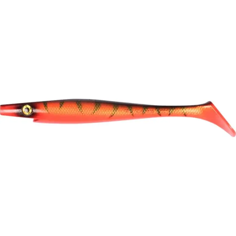 Livrare expres Shad Strike Pro Pig Shad Jr, Red Tiger, 20cm, 50g, 2buc