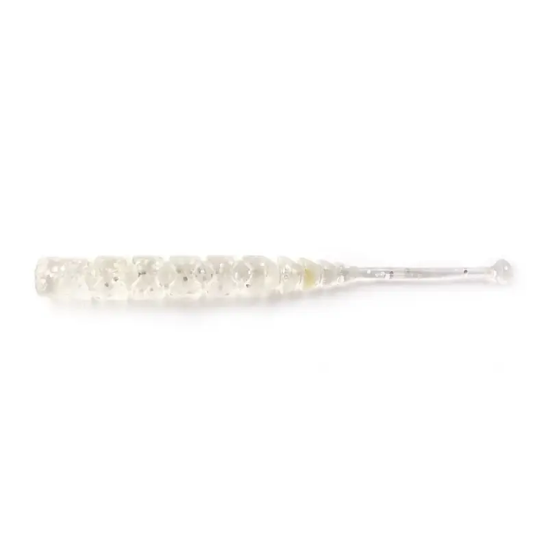 Vezi acum Grub Mustad Aji Micro Plu, Clear Rainbow Glitter, 5cm, 15buc