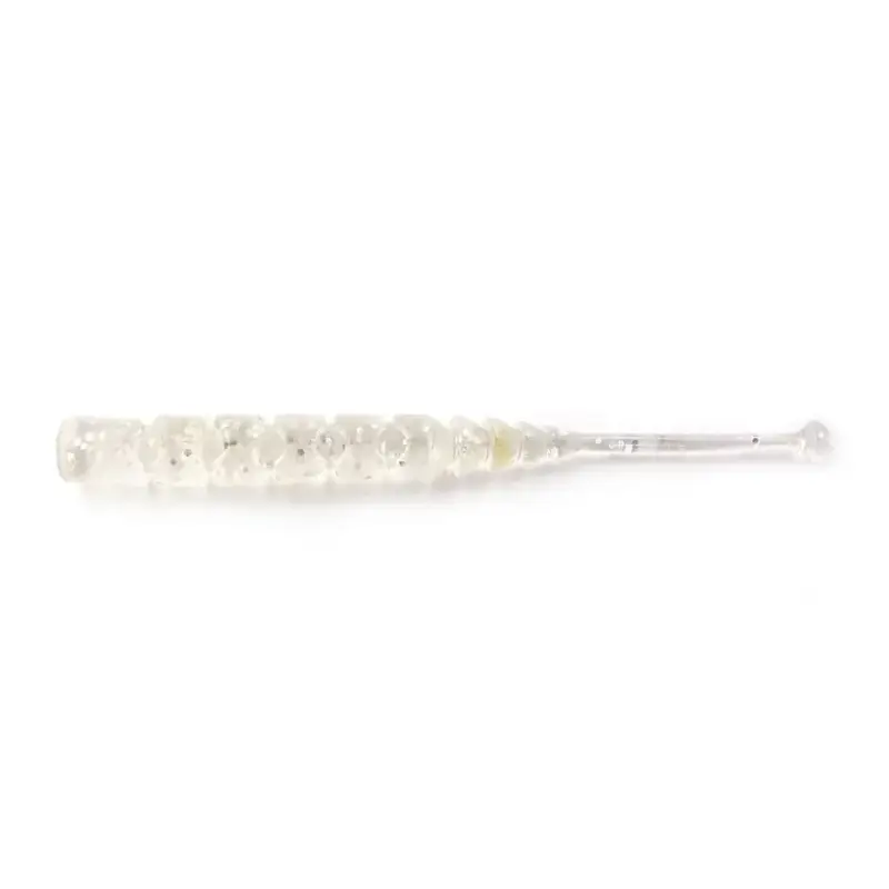 Shad Mustad Aji Ball Tail, Clear Rainbow Glitter, 5cm, 12buc Preț promoțional
