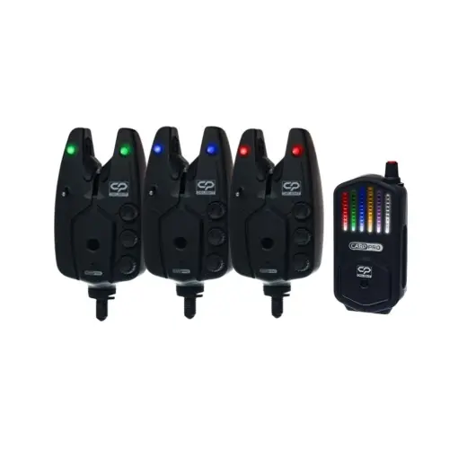 Set 3 Avertizoare Carp Pro Delight cu statie Reducere extra