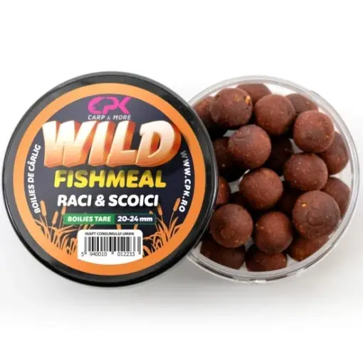 Nu rata Boilies Carlig Tare CPK Wild Carp, 20-24mm, 170g
