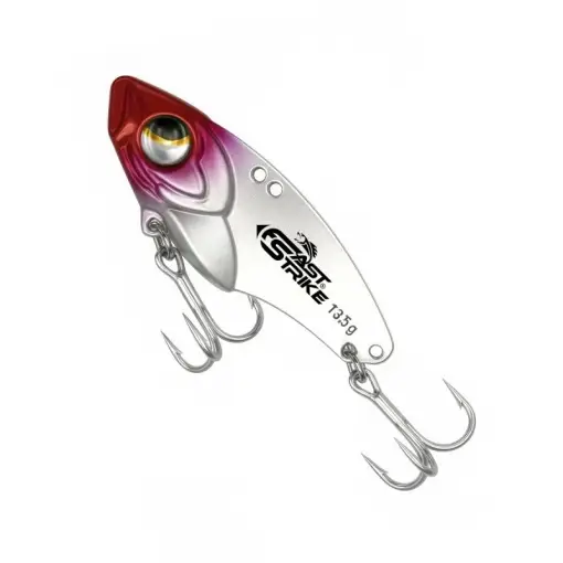 Cicada Fast Strike Cyborgstone Vibe, Silver Red Head, 5.5cm, 13.5g Retur ușor