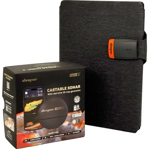 Set Sonar pescuit Deeper Smart Chirp+ 3 + Panou Solar Pliabil 36W Reduceri