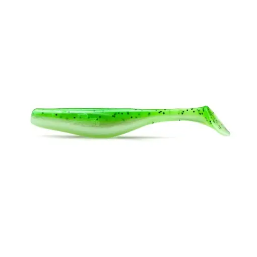 Shad Fast Strike Turbo Zander, Chartreuse Pepper, 10cm, 10buc/blister Reducere