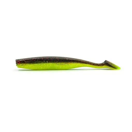 Lichidare de stoc Shad Fast Strike Bionic Soft Pike-Zander, Lime Pepper, 10cm, 5buc/blister
