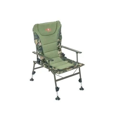 Scaun Carp Zoom Full Comfort Boilie Armchair Fleece, Camou Chilipir