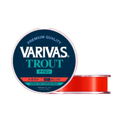 Ofertă specială Fir Monofilament Varivas Trout Flash Orange, 100m