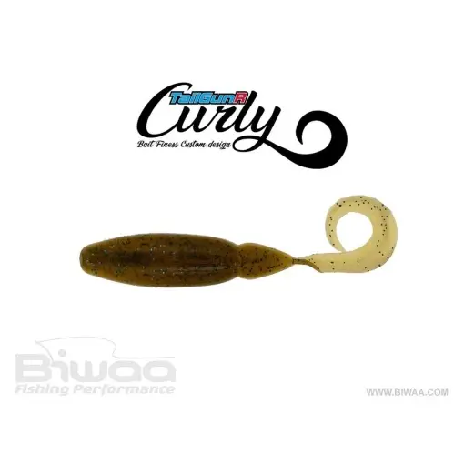 Shad Biwaa TailGunr Curly Kaleido Star 6.3cm, 8buc/plic Super ofertă