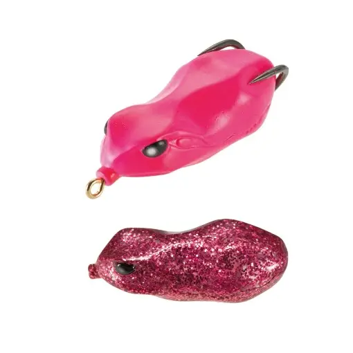 Premium Creatura Tiemco Vajra Frog FRG-60, Pink Glitter, 6cm