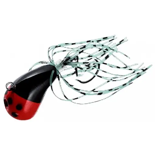 Plată sigură Naluca de tip Skirt-Jig Apia Chinupara Dodge, Culoare 04 Ladybug, 5.3cm, 7g