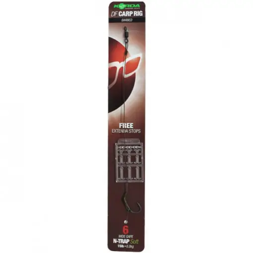 Disponibil imediat Montura Korda N-Trap DF Wide Gape, nr.6