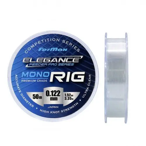 Livrare expres Fir inaintas Formax Elegance Mono Rig, transparent, 50m