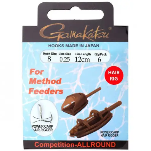 Montura Gamakatsu Method Hair PCHR, 6buc Reducere de preț