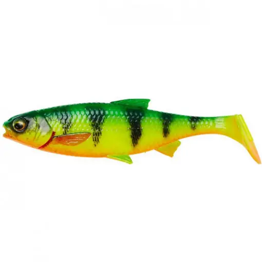 Shad Savage Gear 3D River Roach, Firetiger, 10cm, 10g, 4buc Ofertă exclusivă