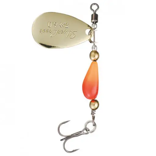 Lingurita Rotativa Daiwa, Gold Orange, 4g Ofertă