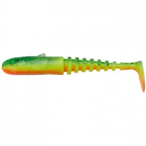 Nu rata Shad Savage Gear Gobster, culoare Firecracker, 7.5cm, 5g, 5buc