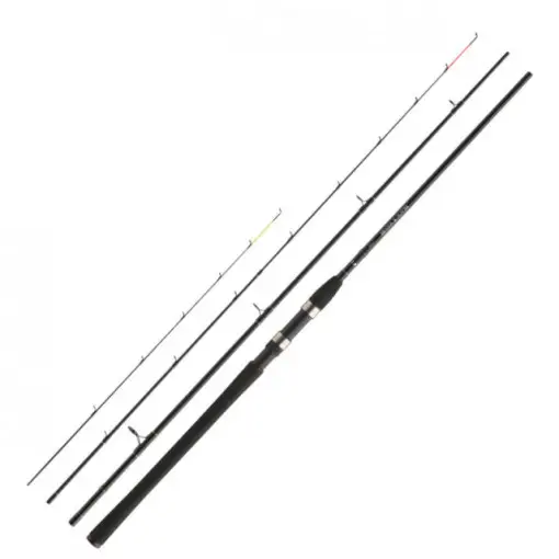 Ofertă limitată Lanseta Daiwa Black Widow Feeder 3.90m, 150g, 3+2 tronsoane