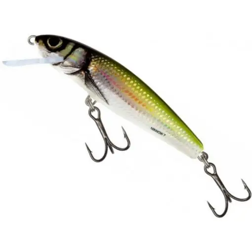 Ieftin Vobler Salmo Minnow Floating M7F, culoare HBL, 7cm, 6g
