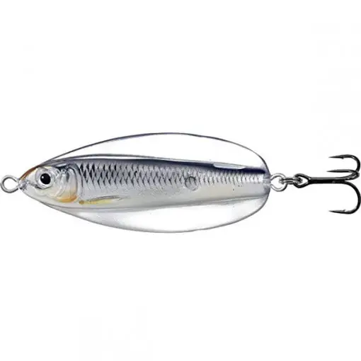 Bestseller Lingurita oscilanta Livetarget Erratic Shiner, culoare Silver-Black, 5.5cm, 11g