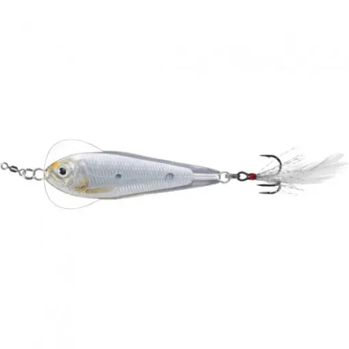 Reducere extra Vobler Livetarget Flitter Shad, culoare Silver-Pearl, 5.5cm, 14g
