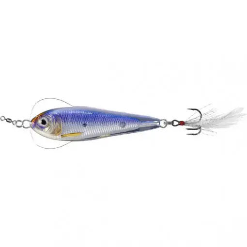 Vobler Livetarget Flitter Shad, culoare Silver-Violet, 7cm, 28g Ofertă